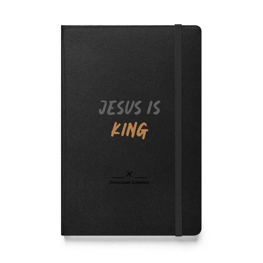 Jesus is King hardcover bound notebook